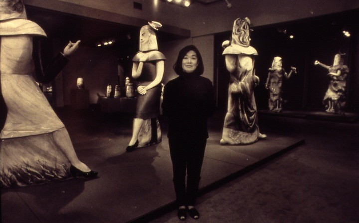 Patti at Bellevue Art Museum, 29-Year Retrospective, 1991