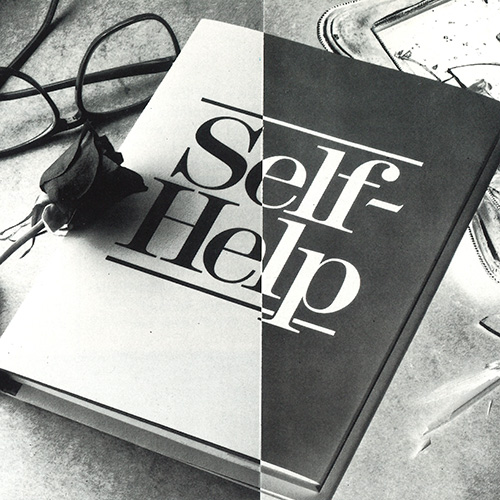 Book cover reading Self-Help