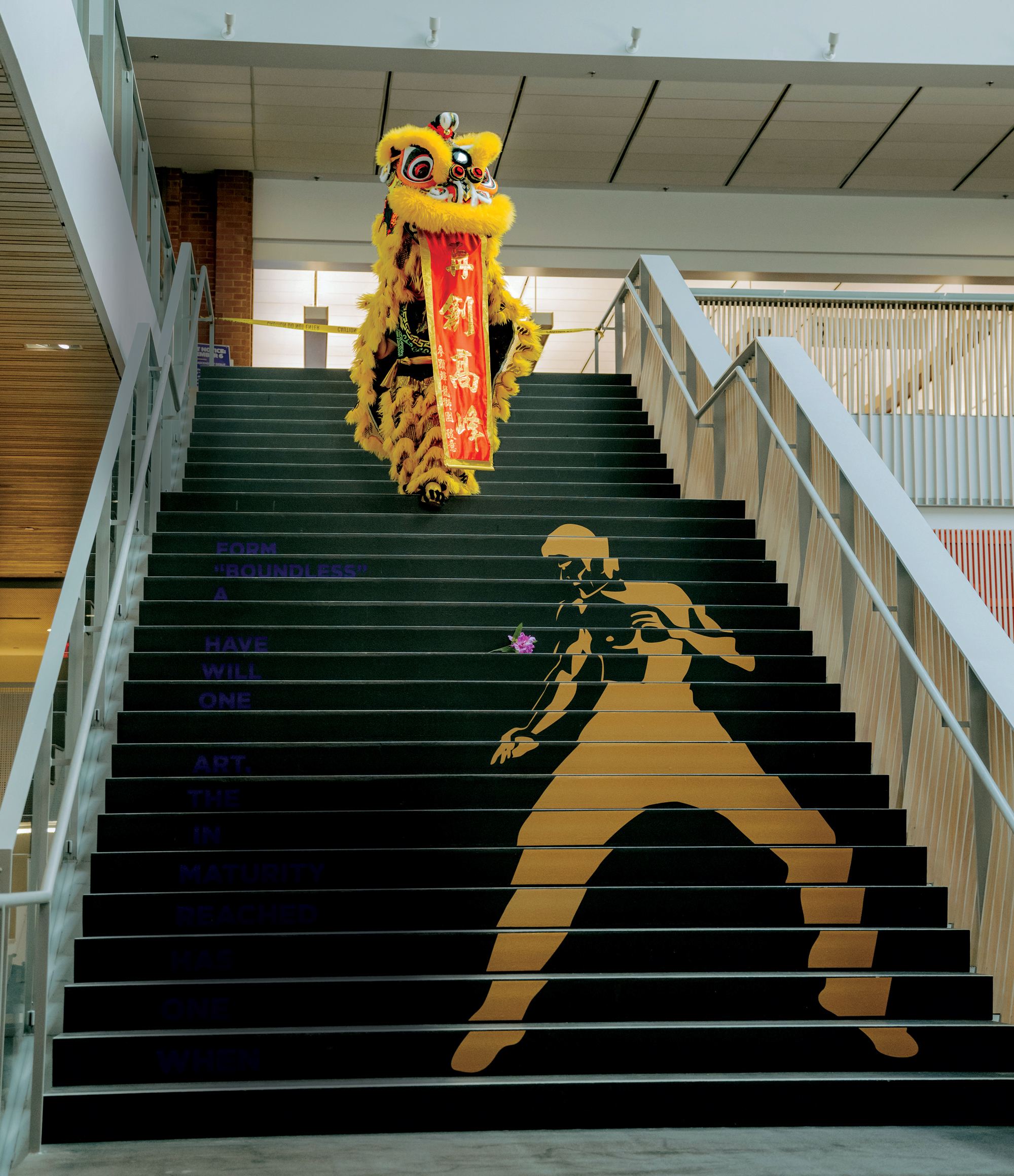 At Odegaard Library, you can find Bruce Lee ascending | UW Magazine —  University of Washington Magazine