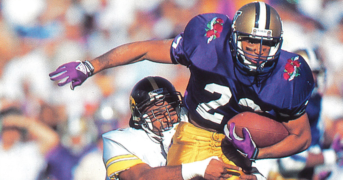 UW beats Iowa in 1991 Rose Bowl | UW Magazine — University of 
