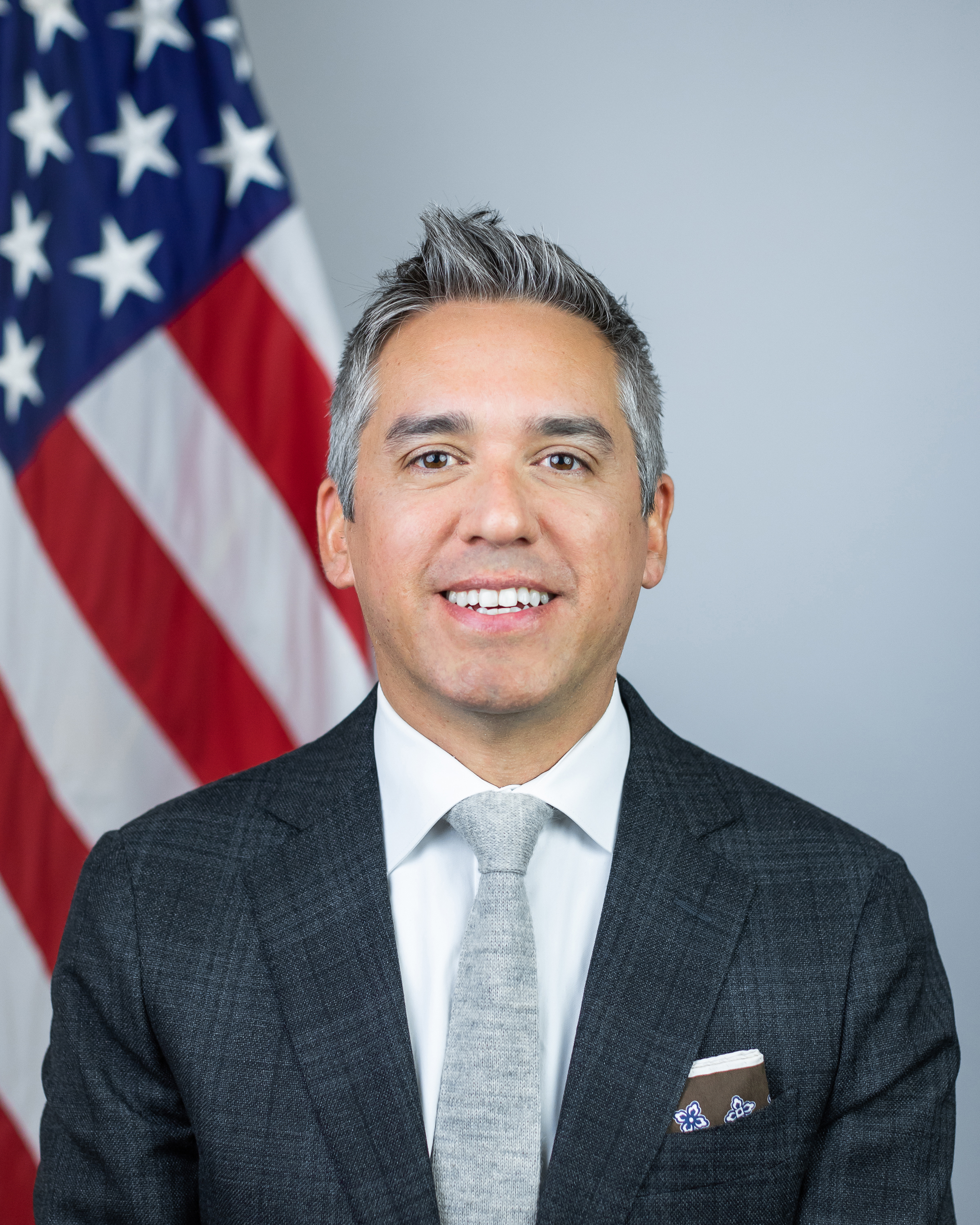 Portrait of Cristobal Alex in the White House by Cameron Smith