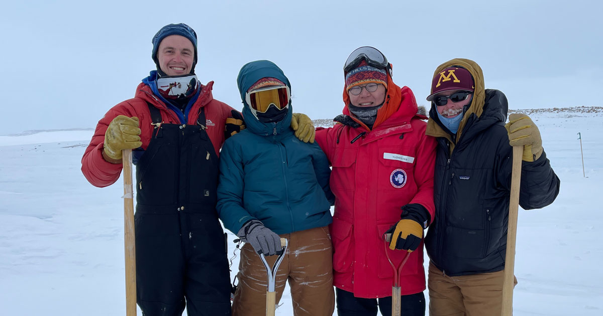 Peter Neff Geology nerd Peter Neff goes way down under studying ice cores in ...