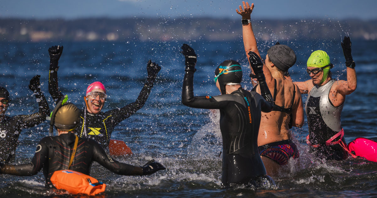 Does cold plunging improve your health? UW alumni dive in the icy waters of Puget Sound
